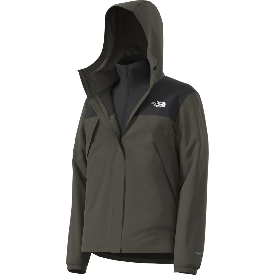 The North Face Men's Antora Triclimate Jacket New Taupe Green/TNF Black