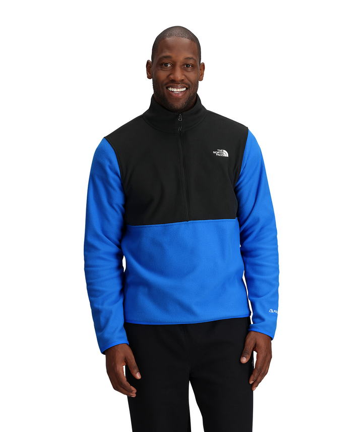 The North Face Men's Alpine Polartec 100 1/2 Zip Optic Blue/TNF Black