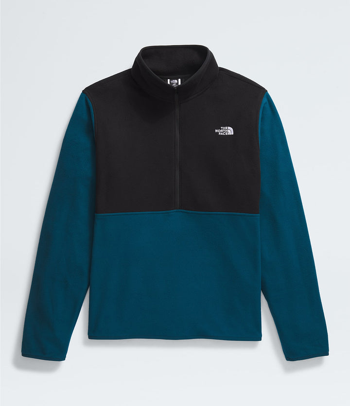 The North Face Glacier Fleece 1/2 Zip Midnight Petrol/TNF Black