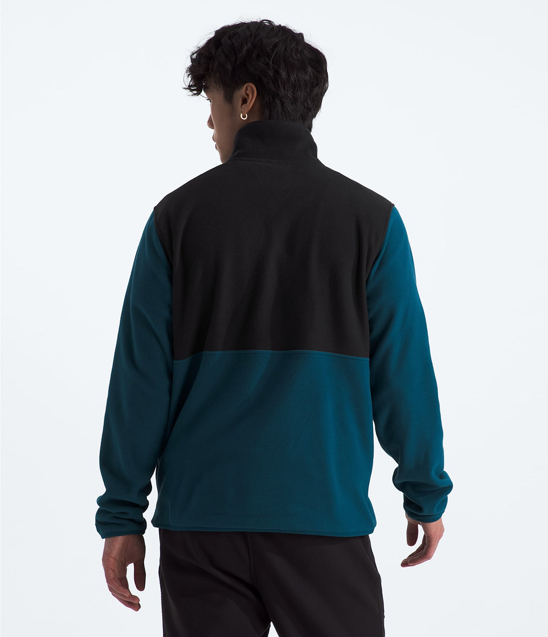 The North Face Glacier Fleece 1/2 Zip Midnight Petrol/TNF Black