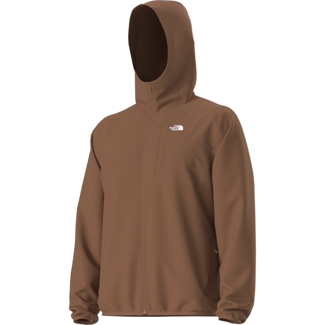 The North Face Men's TNF Performance Fleece Full Zip Hoodie Burnt Umber