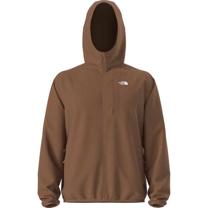 The North Face Men's TNF Performance Fleece Full Zip Hoodie Burnt Umber