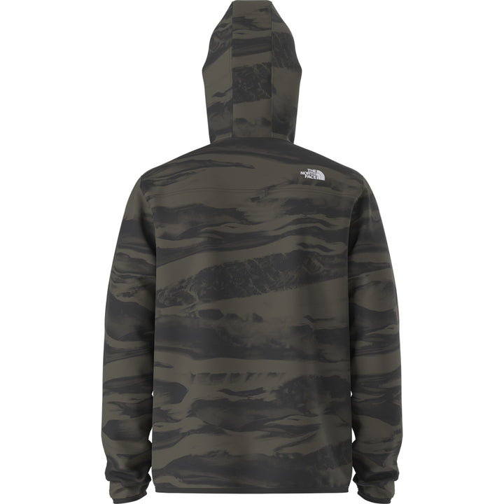 The North Face Men's Glacier Fleece Pullover Hoodie New Taupe Green/Edge of Light