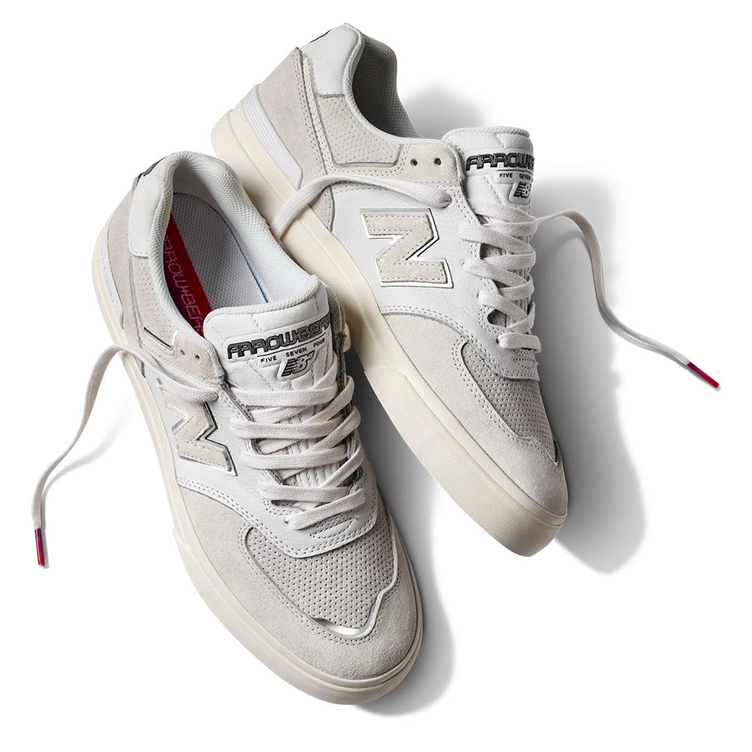 New Balance Numeric 574 Vulc Arrow & Beast White