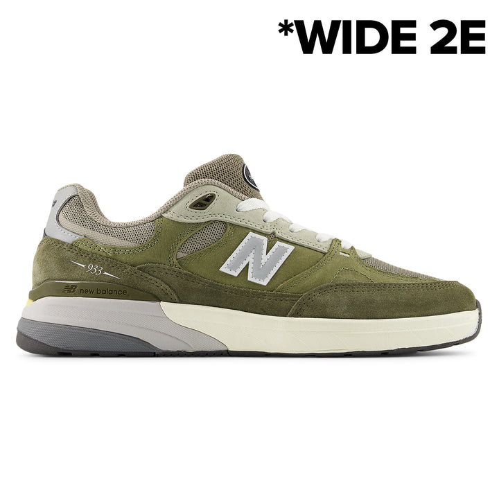 New Balance Numeric Reynolds 933 *WIDE 2E* "Olive" NM933JKL
