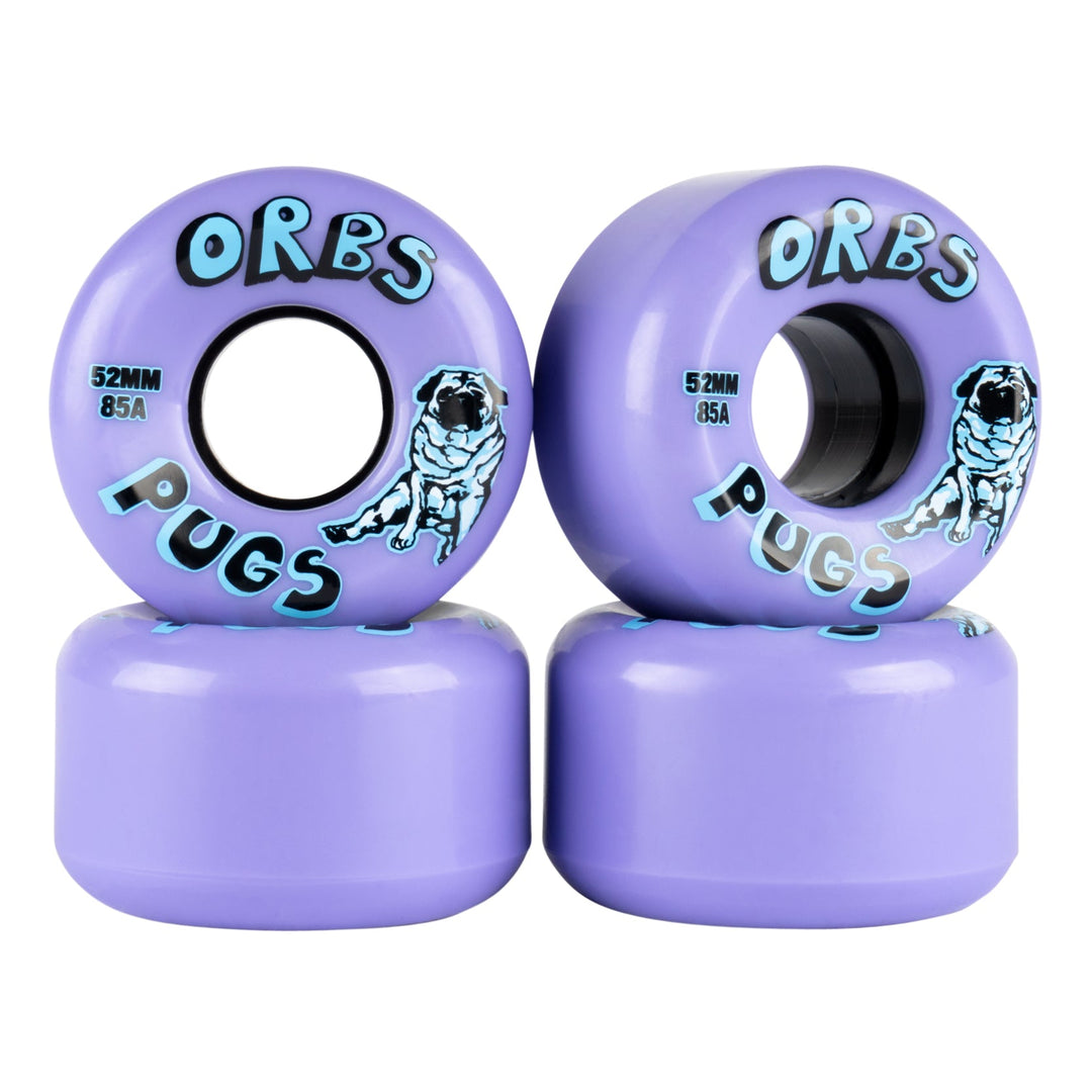 Orbs Pugs Wheels Lavender 52mm
