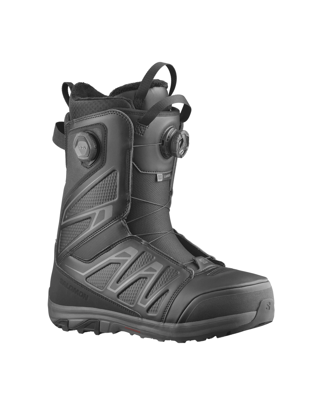 Salomon Launch BOA SJ Snowboard Boots Black