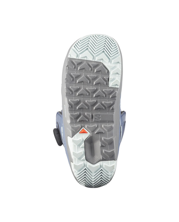 Salomon Ivy BOA SJ Womens Snowboard Boots Grisaille/Ballad Blue/Steel Gray