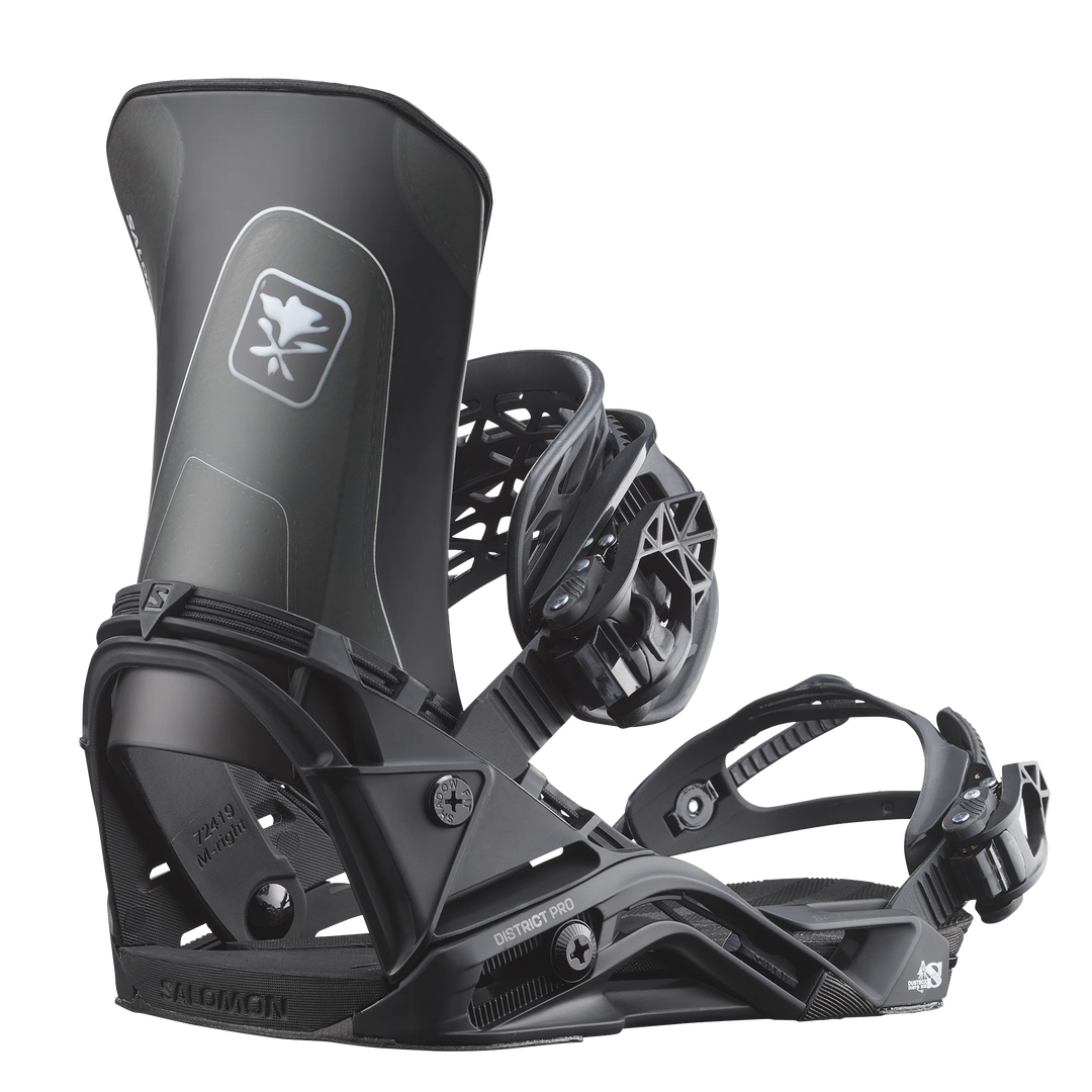 Salomon District Pro Snowboard Bindings Dustbox – Eastern Boarder Salomon District Pro Snowboard Bindings Dustbox – Eastern Boarder