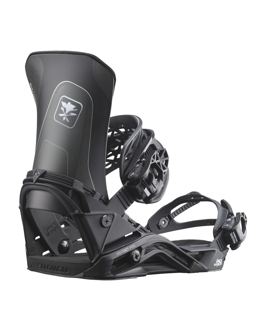 Salomon District Pro Snowboard Bindings Dustbox