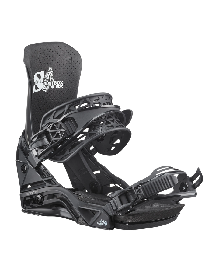 Salomon District Pro Snowboard Bindings Dustbox