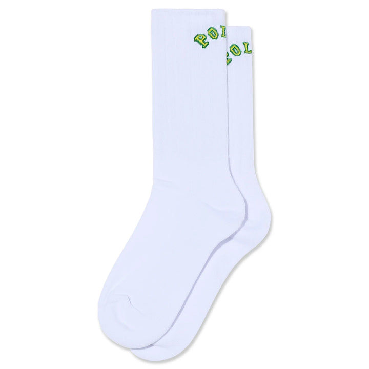 Polar Large Rib Socks (White)