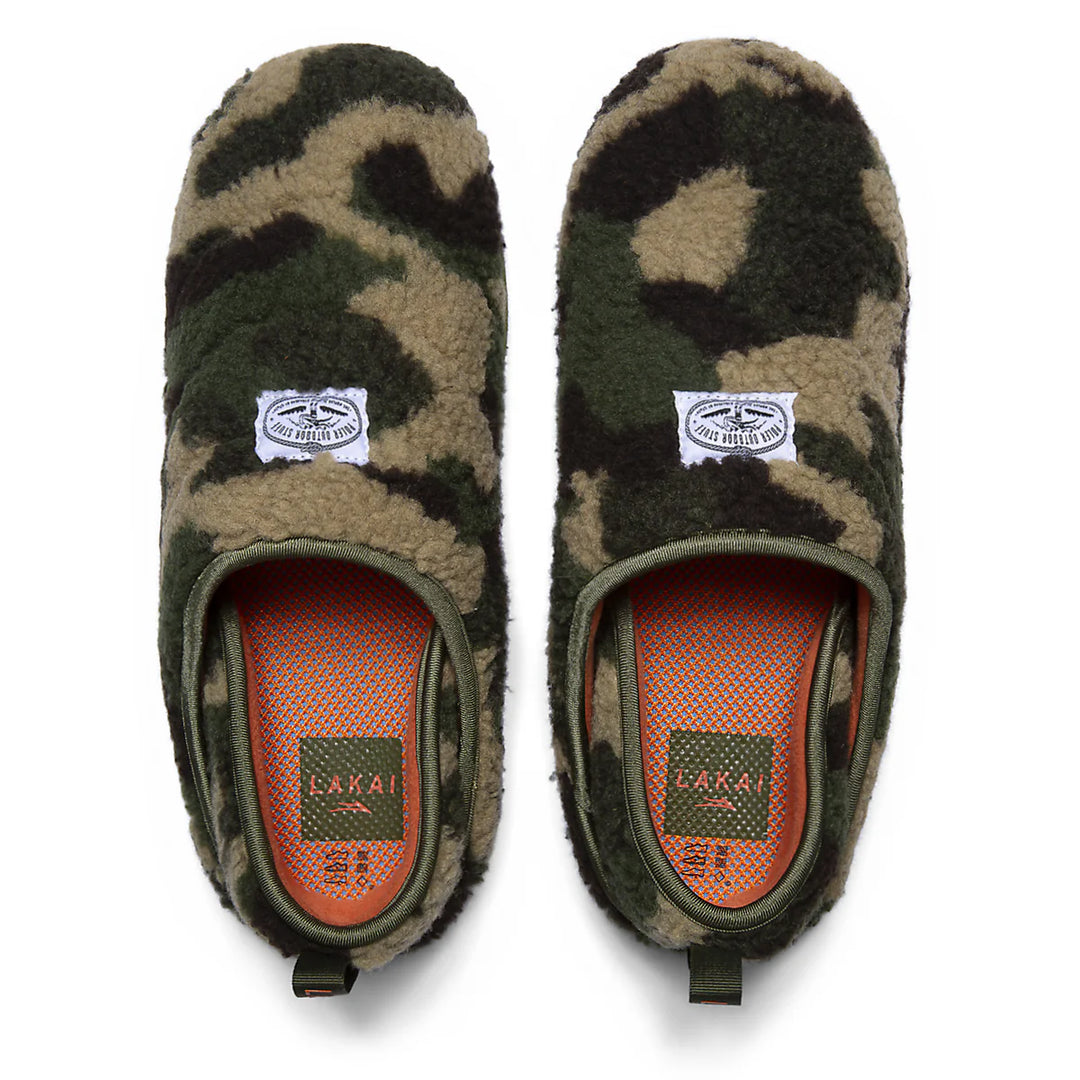 Lakai x Poler Owen Slipper Furry Camo