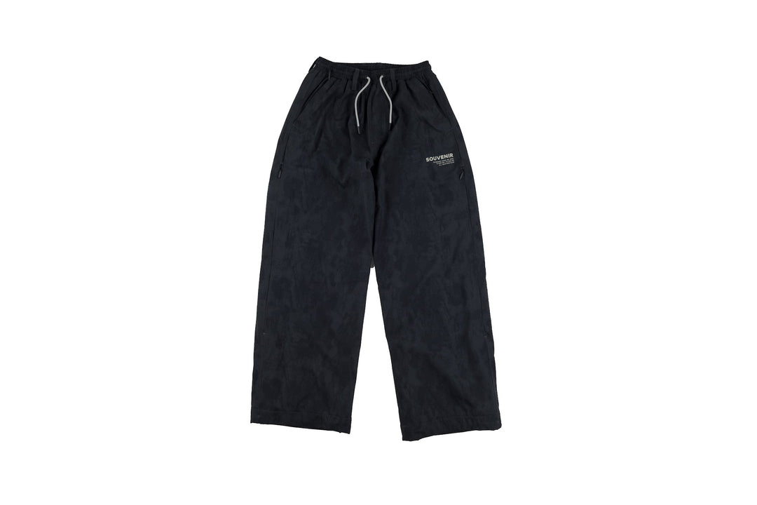 Souvenir Parachute Pant Black Blotch Print