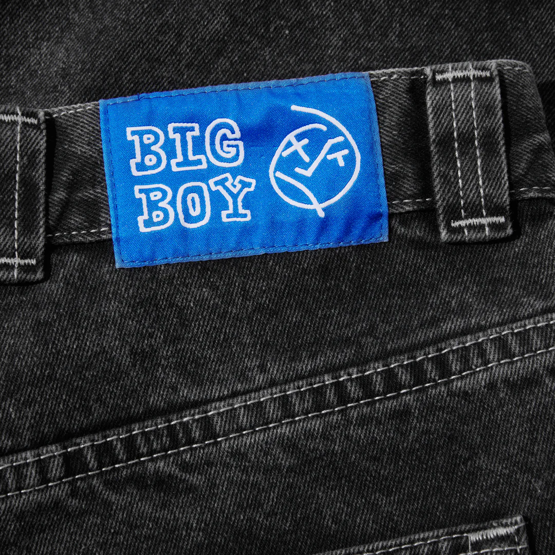 Polar Big Boy Pants (Silver/Black)