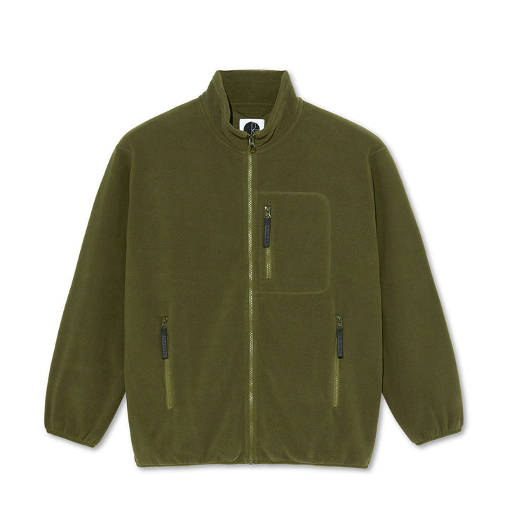 Polar Skate Co. Basic Fleece Jacket (Army Green)