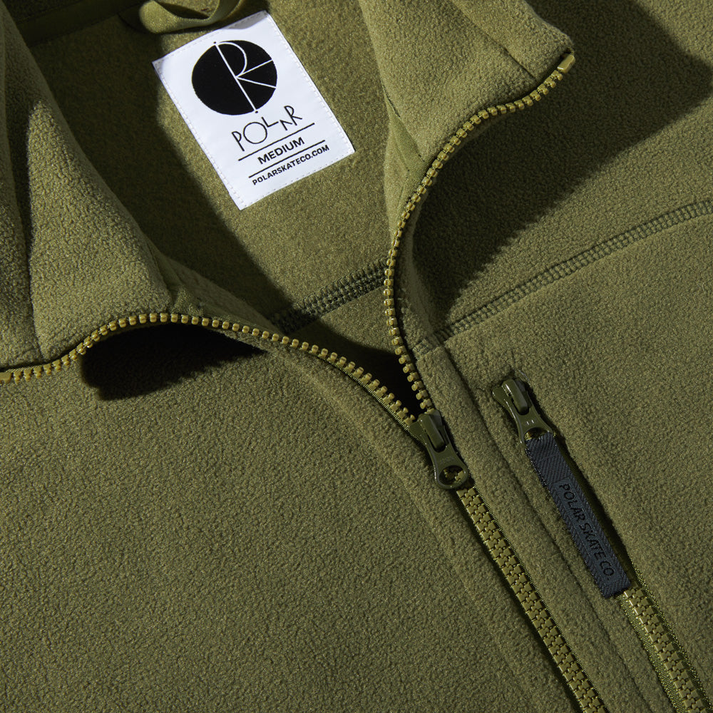 Polar Skate Co. Basic Fleece Jacket (Army Green) – Eastern Boarder