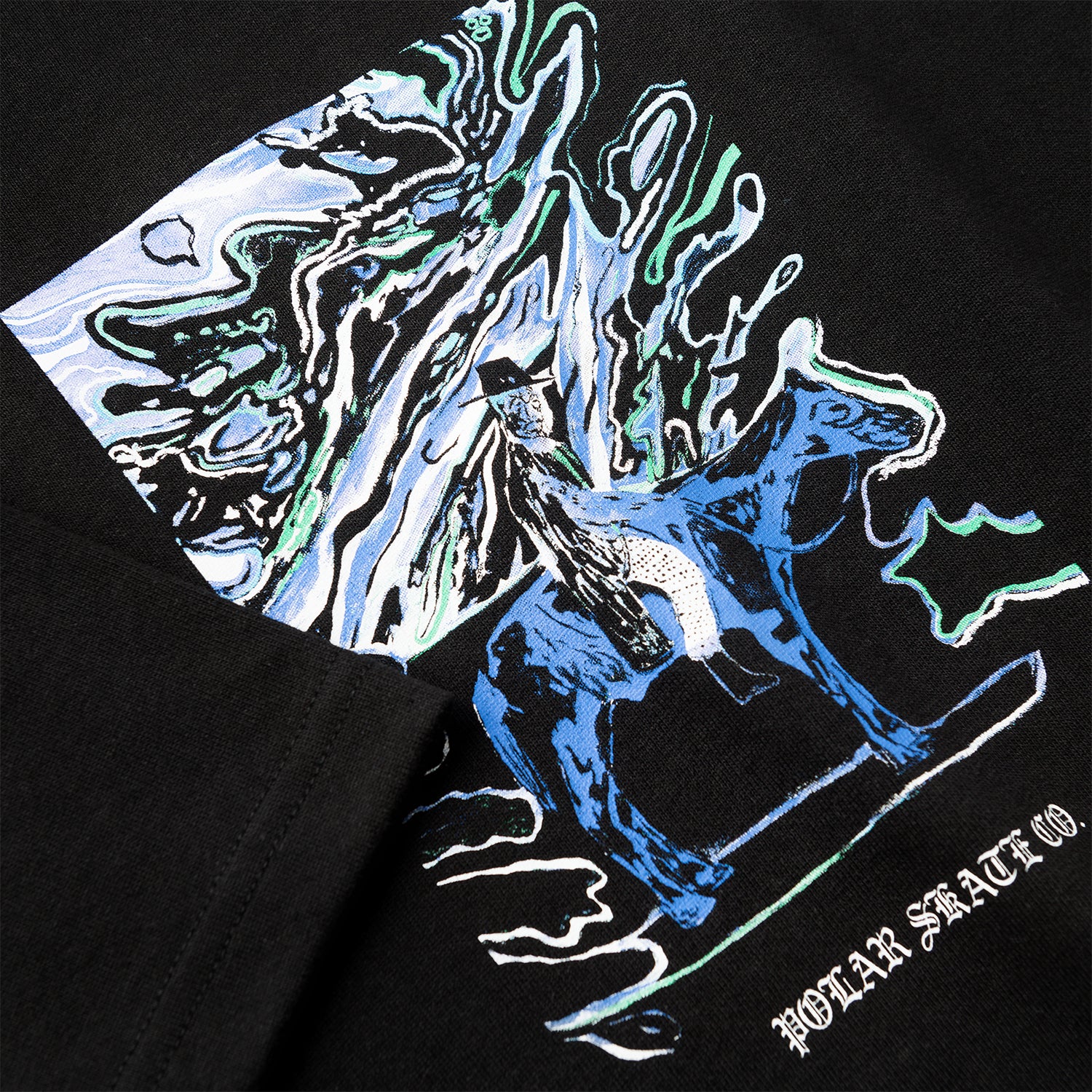 Polar Skate Co. Rider Tee Black – Eastern Boarder