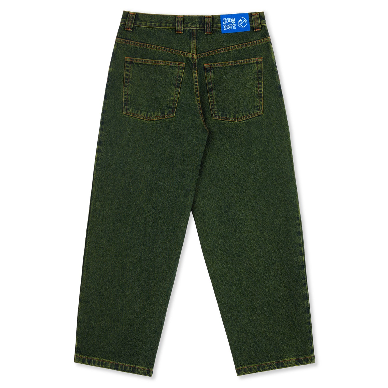 Polar Skate Co. Big Boy Pants Dark Chartreuse/Blue