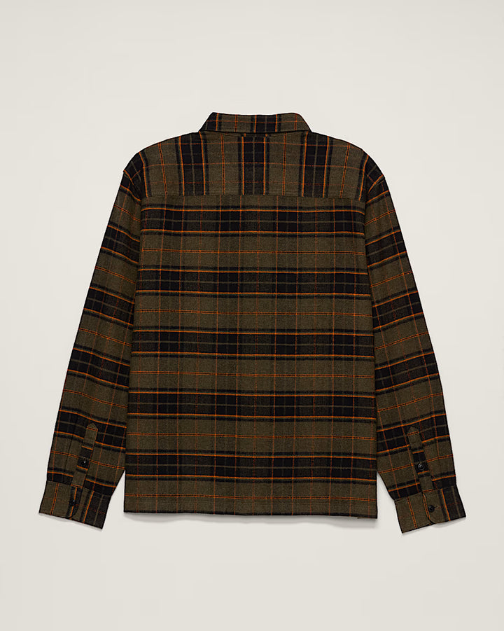 Vans LX Flannel Longsleeve Woven Grape Leaf Heather