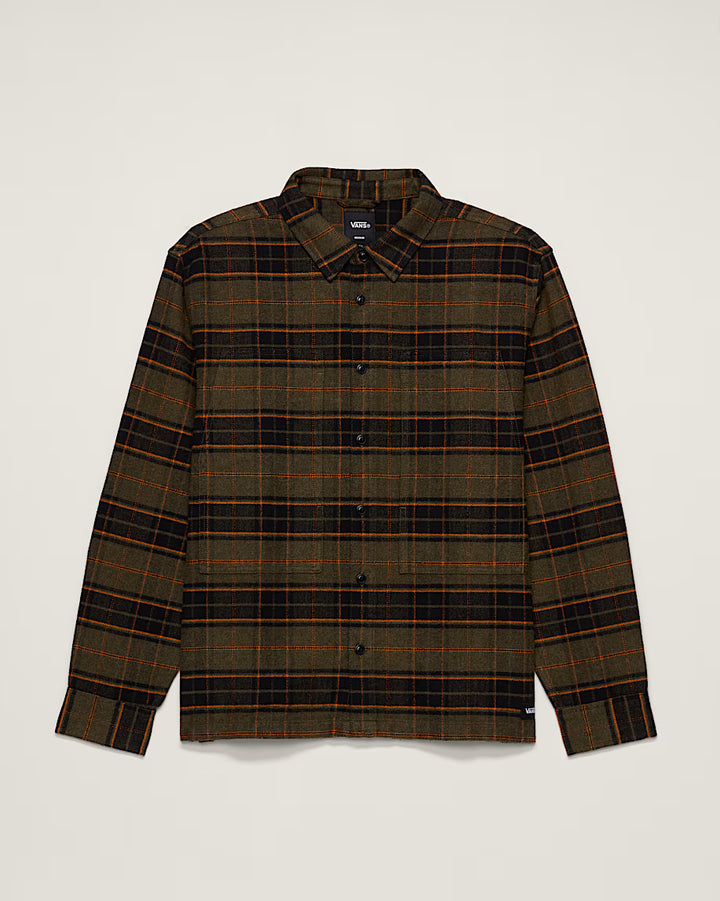 Vans LX Flannel Longsleeve Woven Grape Leaf Heather