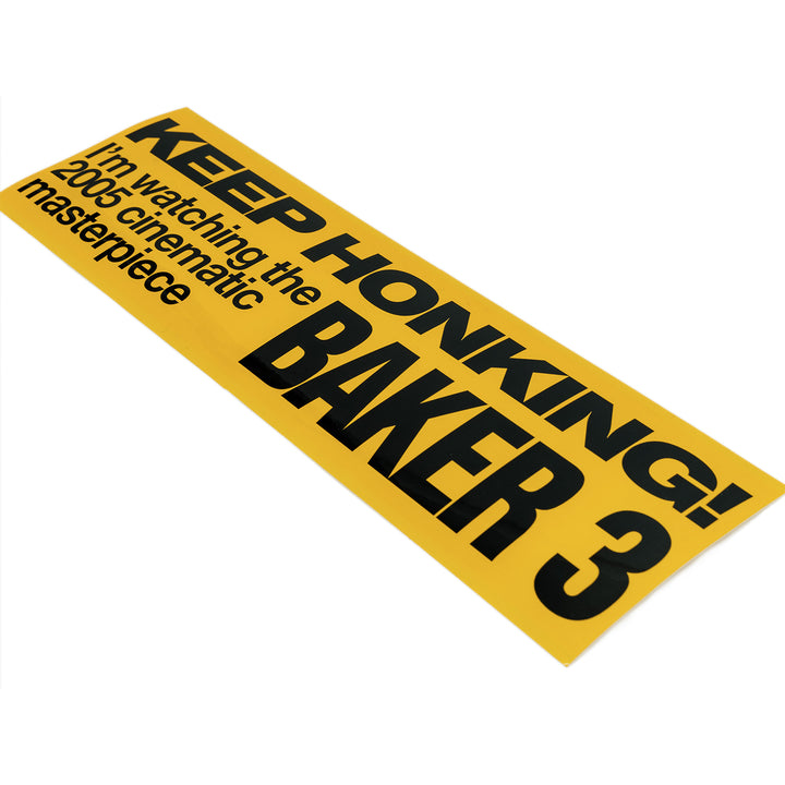 Jenkem Baker 3 Bumper Sticker