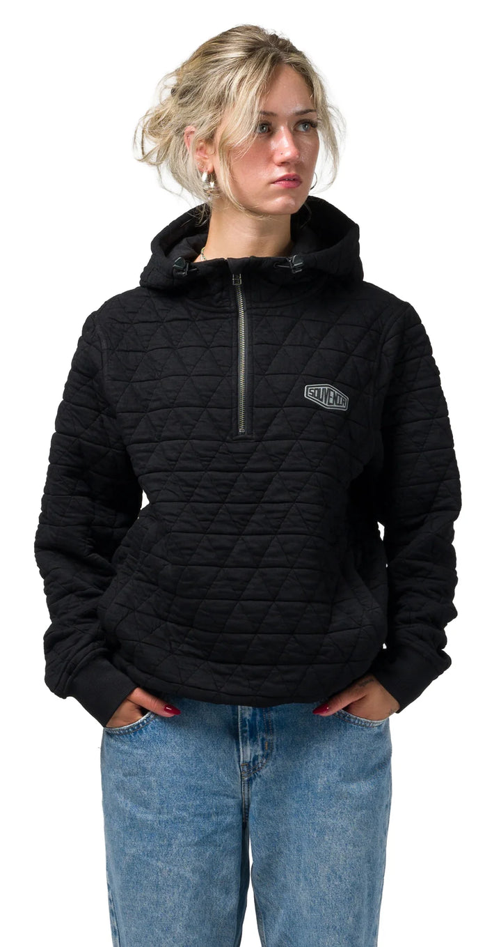 Souvenir Quilted Hoody Black