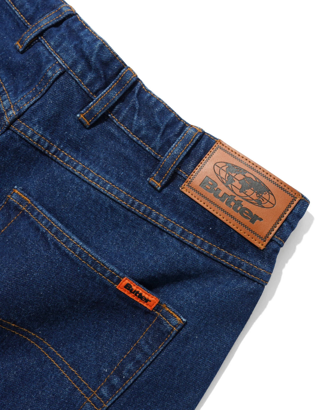 Butter Goods Relaxed Denim Jeans Dark Indigo