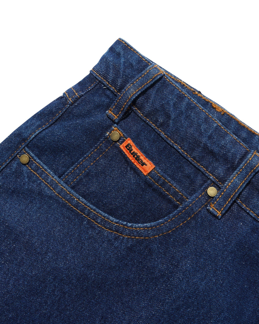 Butter Goods Relaxed Denim Jeans Dark Indigo