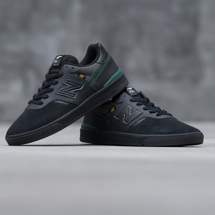 New Balance Numeric Jamie Foy 306 Black/Nightwatch Green (UN306CSP)
