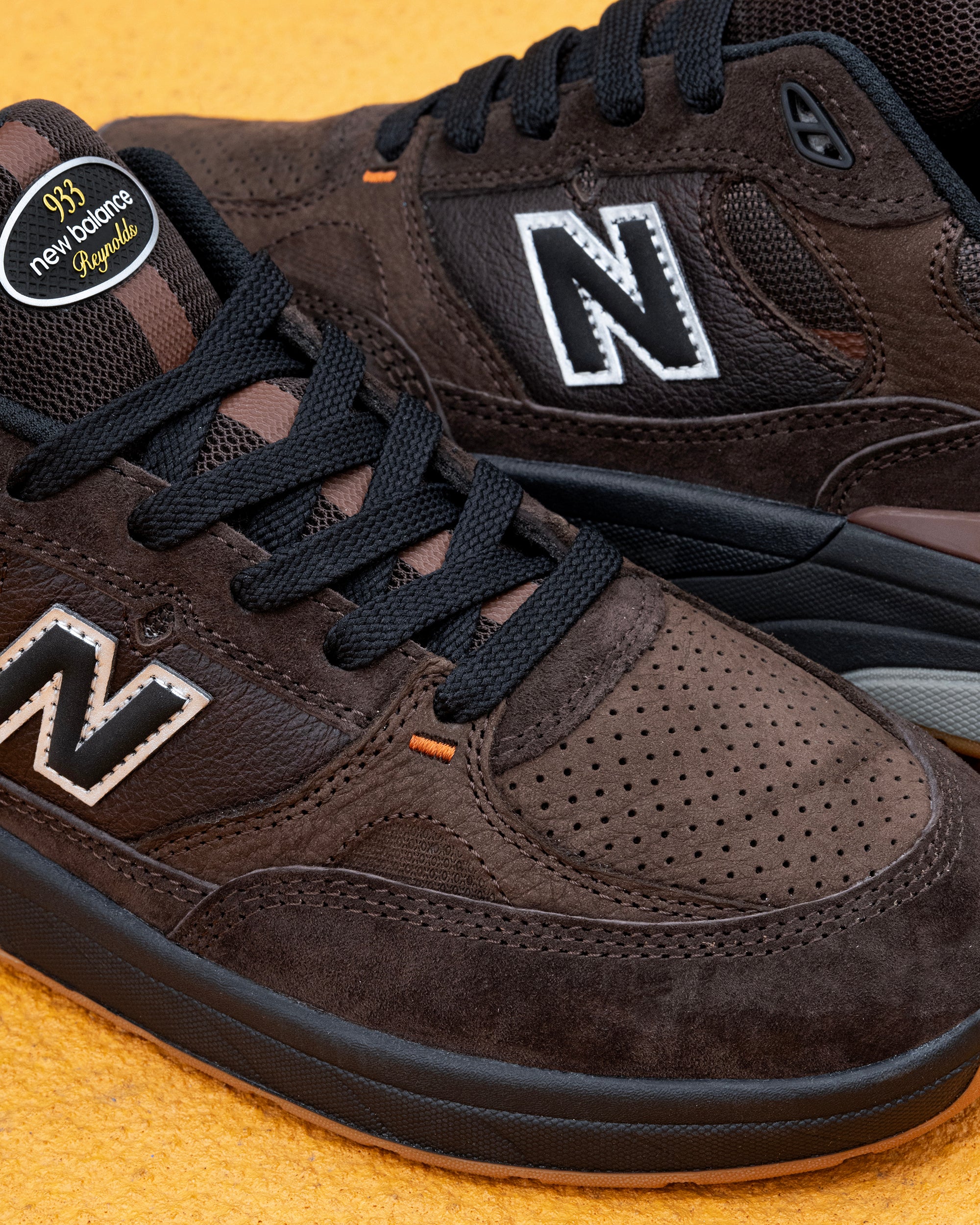 New Balance Numeric Reynolds 933 Brown/Black NM933BAR – Eastern