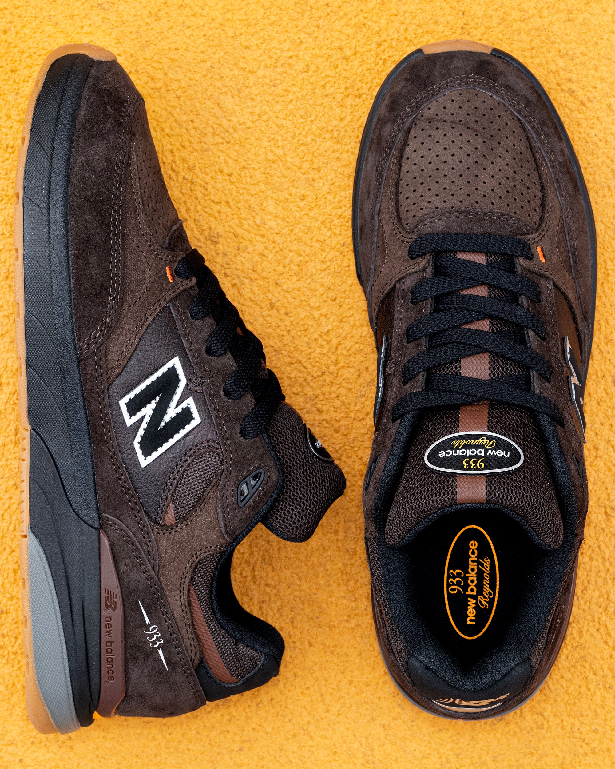 New Balance Numeric Reynolds 933 Brown/Black NM933BAR – Eastern