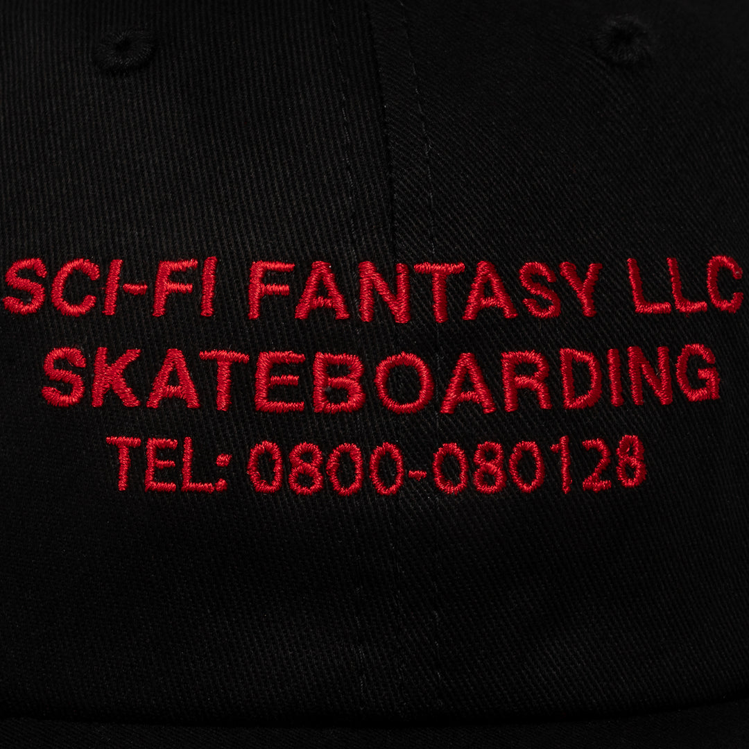 Sci-Fi Fantasy Business Post Hat Black