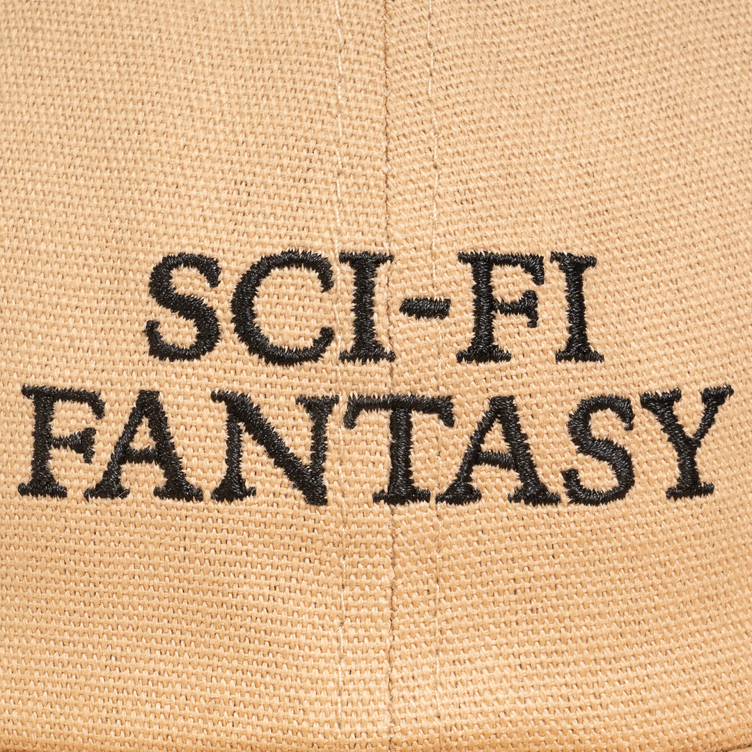 Sci-Fi Fantasy Logo Hat Khaki/Black