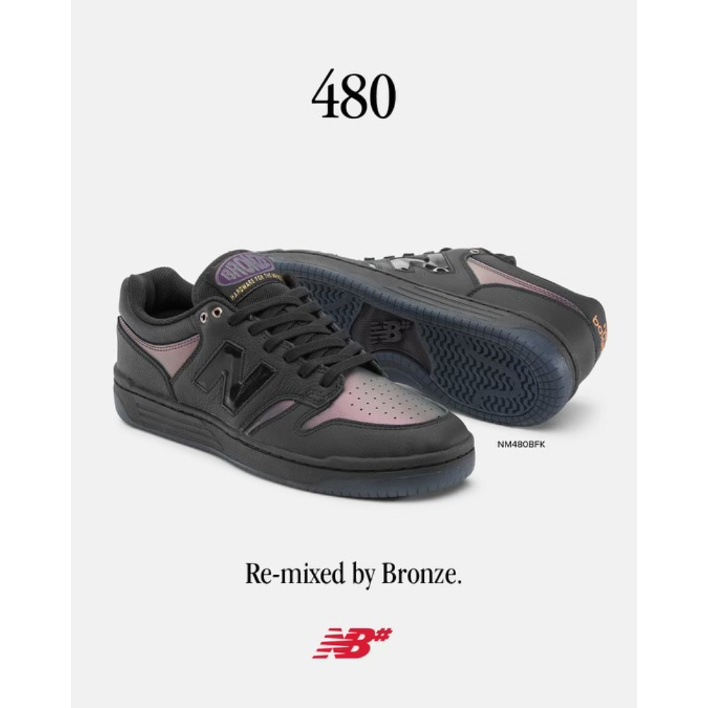 New Balance Numeric x Bronze 56K 480 Black/Purple (NM480BFK New Balance Numeric x Bronze 56K 480 Black/Purple (NM480BFK
