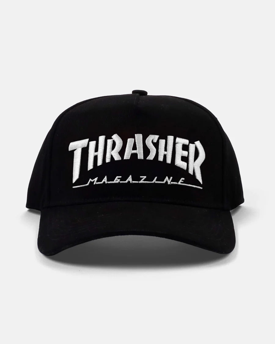 Thrasher Mag Logo Ball Cap Black
