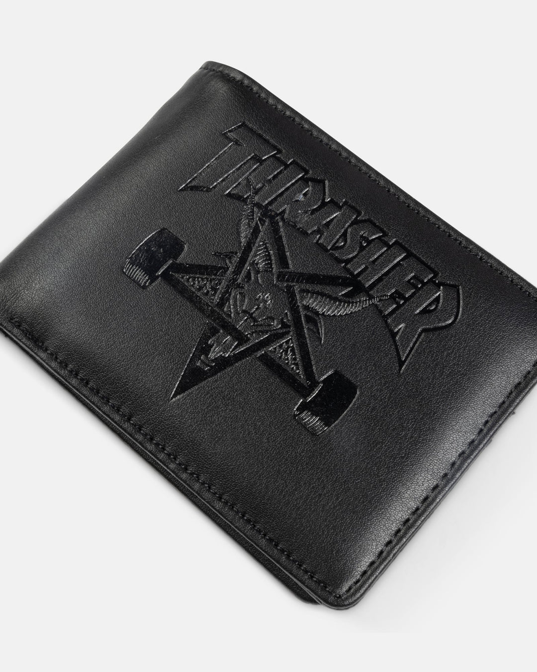 Thrasher Skategoat Leather Wallet - Black