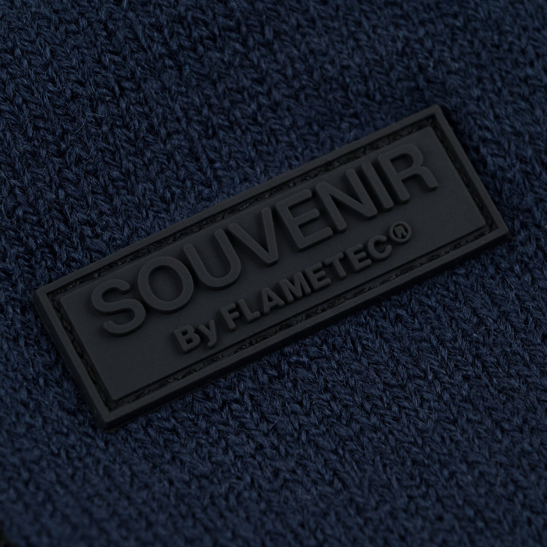 Souvenir Flame Beanie - Blue