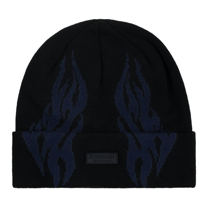 Souvenir Flame Beanie - Black
