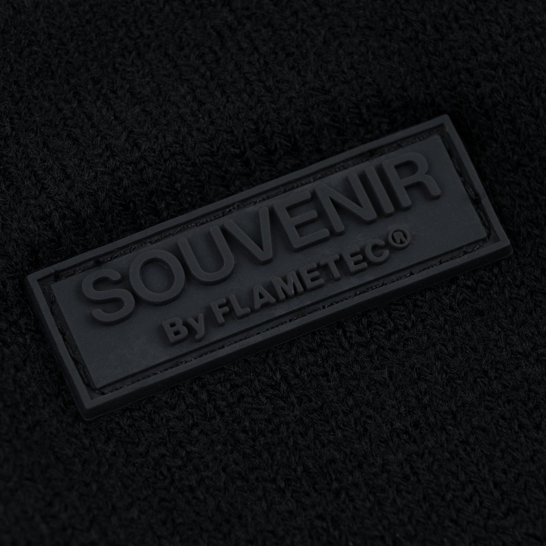 Souvenir Flame Beanie - Black