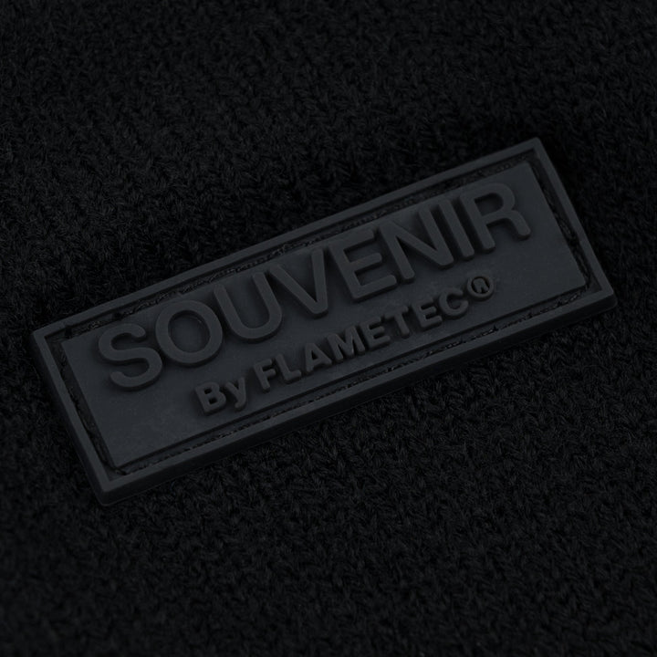 Souvenir Flame Beanie - Black