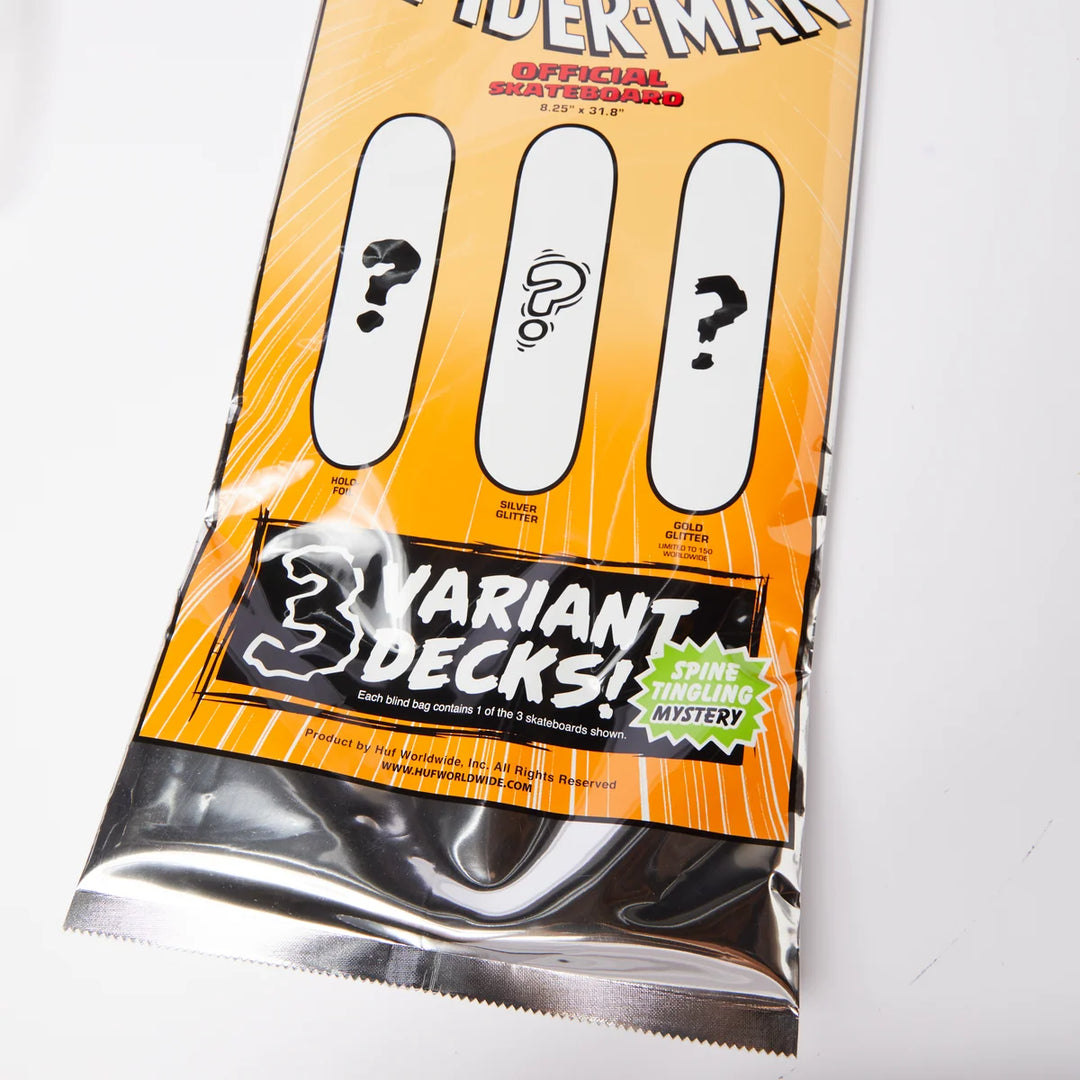 Huf x Marvel Spiderman 321 Blind Bag Deck