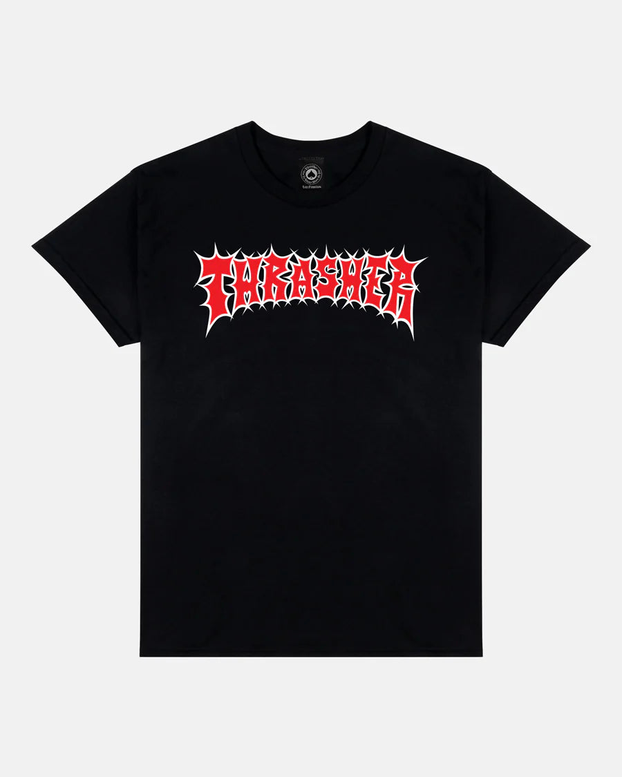 Thrasher Spikey T-Shirt Black