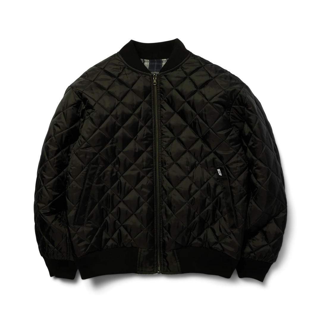 Huf x Spitfire Reversible Plaid Jacket Navy/Black