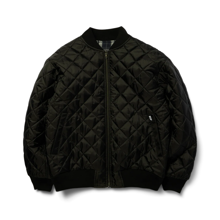 Huf x Spitfire Reversible Plaid Jacket Navy/Black