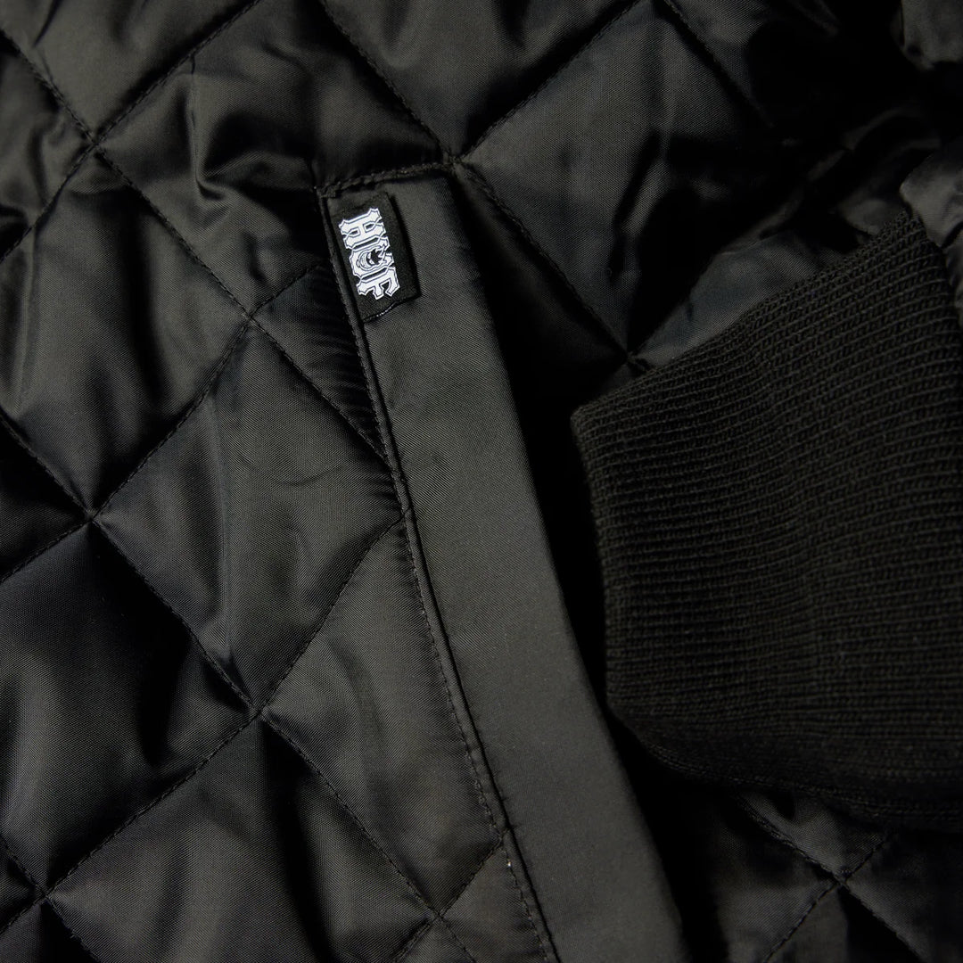 Huf x Spitfire Reversible Plaid Jacket Navy/Black