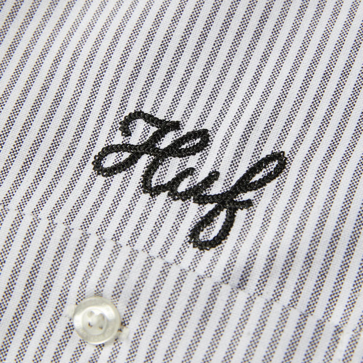 Huf x Spitfire Union Work Shirt Black/White