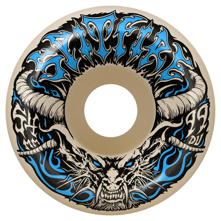 Spitfire F4 99a Demon Redux Conical Full Wheels (Blue) 54mm