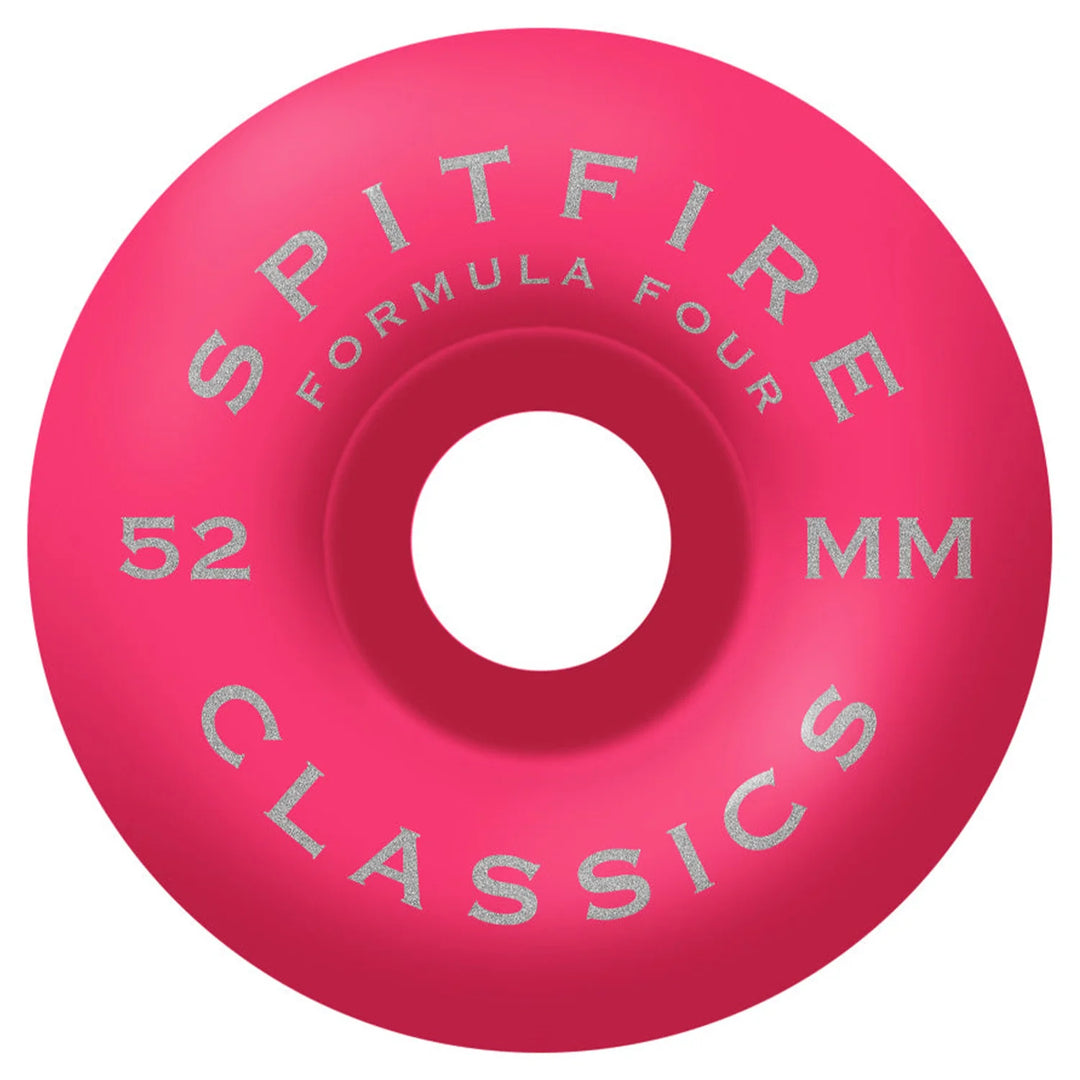 Spitfire F4 Floral Classic Swirl Pink 99D 52mm