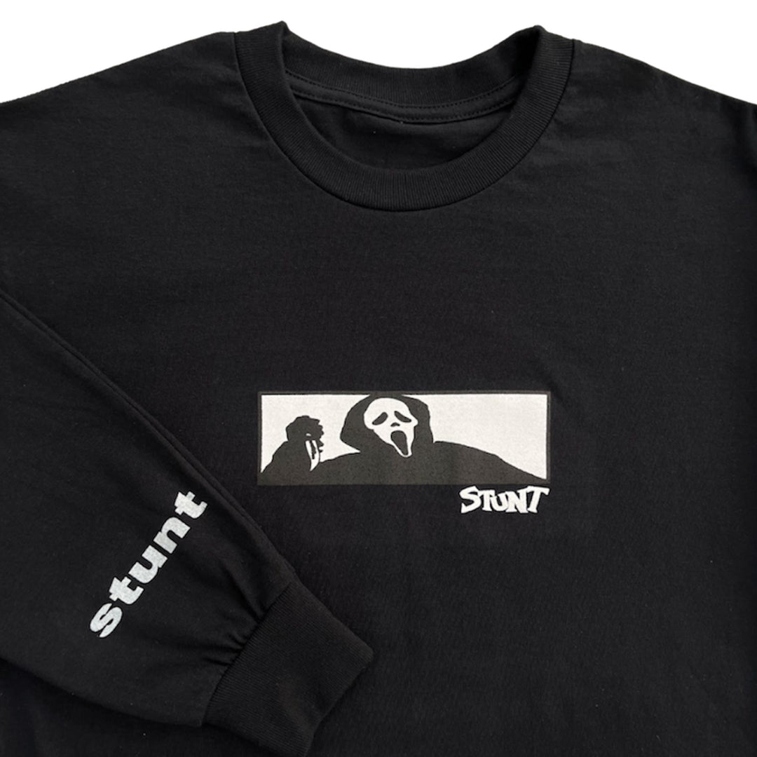 Stunt 365 Scream Long Sleeve Tee Black